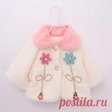 clothing cover Picture - More Detailed Picture about 2015 autumn winter thich fur baby coats baby girls outerwear flower warm kids jackets children clothing fleece qk326 Picture in Jackets &amp; Coats from Top Kid | Aliexpress.com | Alibaba Group