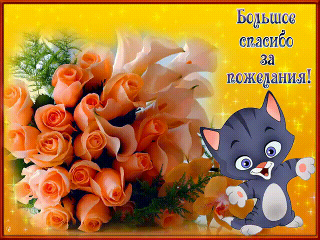 Большое спасибо за пожелания!