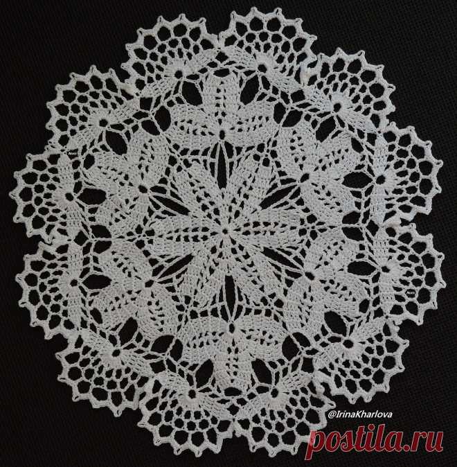 Интерьерная салфетка
  #салфетка #вязаниеназаказ #crochet #салфеткакрючком #интерьер #ресторан #кухня