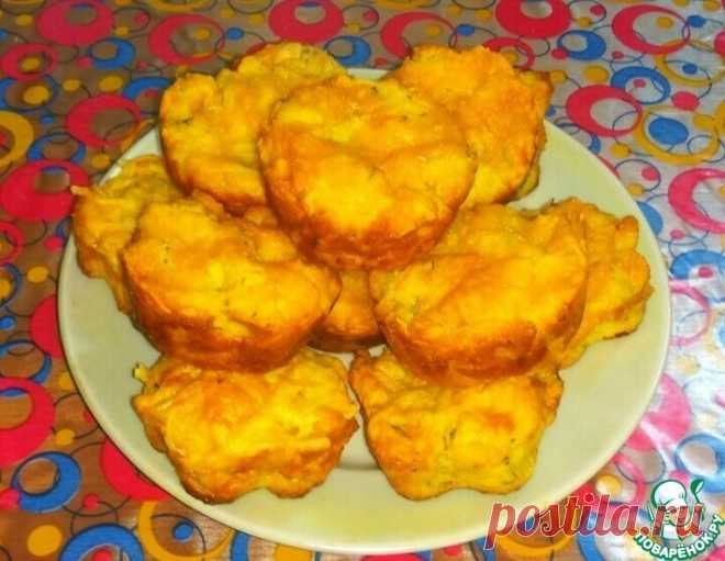 Сырные мини-пироги из хлеба – кулинарный рецепт