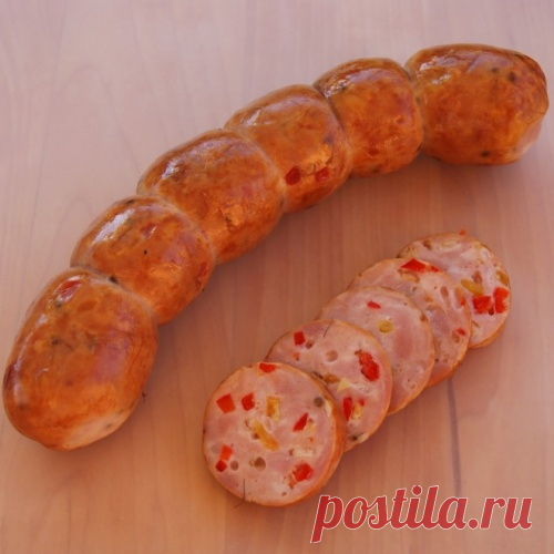 Куриная колбаса "Пеструшка"...