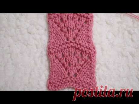 ПРОСТОЙ УЗОР СПИЦАМИ ДЛЯ ШАРФОВ, ПАЛАНТИНОВ, СНУДОВ. МАСТЕР КЛАСС ДЛЯ НАЧИНАЮЩИХ. МАСТЕР КЛАСС.