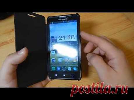 Lenovo P780 Обзор Тестирование Игры Выводы - YouTube