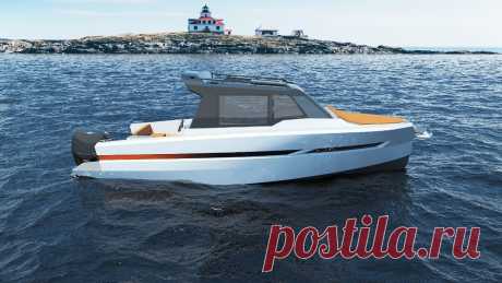 Ультрасовременный морской катер Sea Pride 780 — AMETA