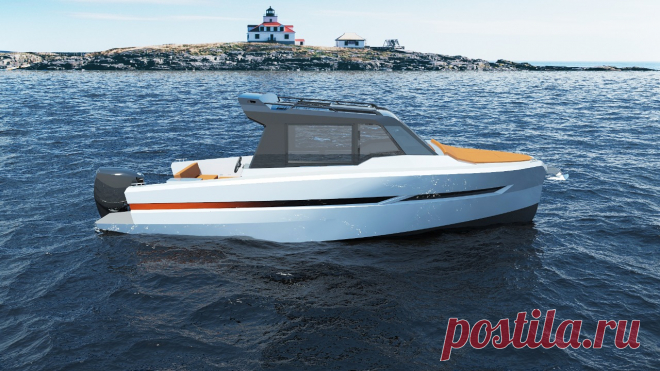 Ультрасовременный морской катер Sea Pride 780 — AMETA