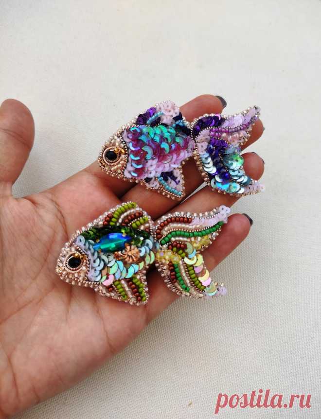 Broches de pescado hechos a mano broche broche hecho a mano - Etsy Chile