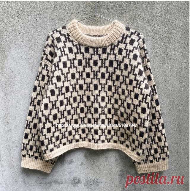 Mosaic Sweater by Pernille Larsen