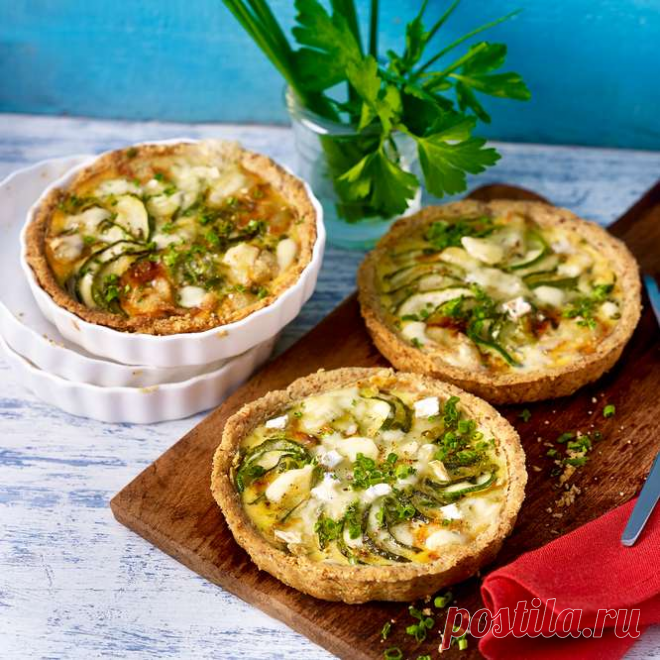Вкусные рецепты. Тарталетки с цуккини в Термомиксе