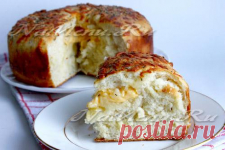 Как испечь домашний хлеб с сыром?