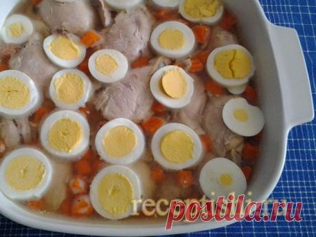 Заливное из курицы (рэсол) | Кулинарные рецепты с фото на Рецептыши.ру