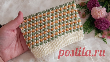✅️🍀Bu Modele Hayran Kaldım 🥰 ✅️🍀 Renk Kombini ve Model Şahane Oldu ✅️🍀3 Renkli Efsane Örgü Modeli #suzaninorgudunyasi #knittingpattern #ikişişörgü