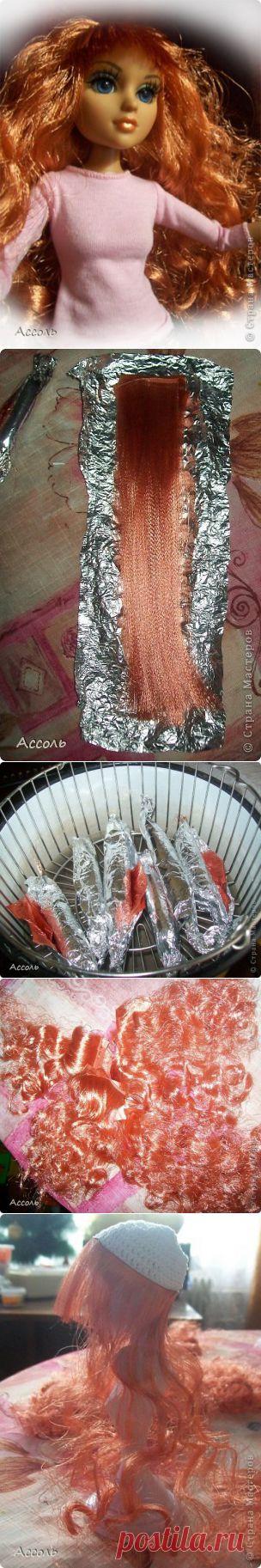 Рыжекудрая красавица. МК "Локоны в пароварке" | Страна Мастеров