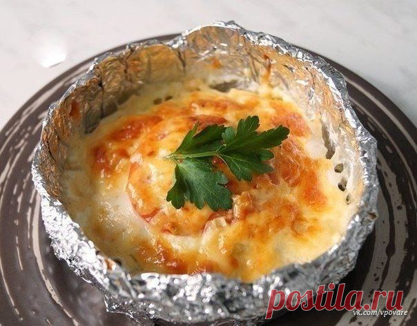 Куриное филе "Сюрприз" | Банк кулинарных рецептов