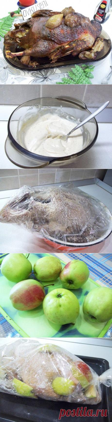Запеченная утка с яблоками, рецепт приготовления с фото / Простые рецепты