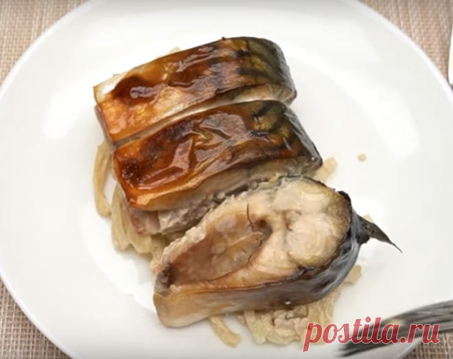 Потрясающая запеченная скумбрия в горчичном маринаде - Четыре вкуса - медиаплатформа МирТесен