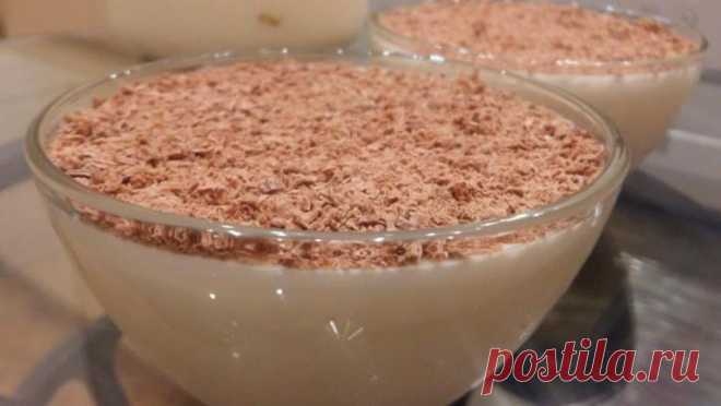 БАНАНОВОЕ желе, которое по вкусу затмит даже «Птичье молоко»!