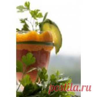 Коктейль томатно-апельсиновый Почти что суп Кулинарный рецепт