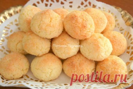 Печенье с кокосовой стружкой - Vypechka.Perchinka-Hozyayushka.ru