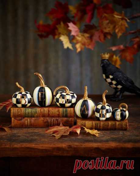 Mackenzie Childs MacKenzie-Childs Beware Pumpkin Set