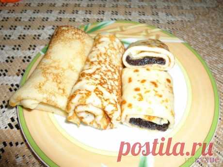 Овсяные блинчики с маком и черносливом – Пошаговый рецепт с фото. Вегетарианка Алена / На кухне