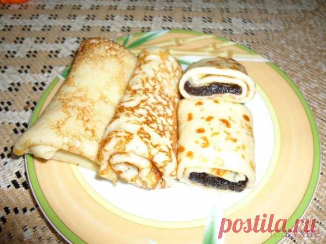 Овсяные блинчики с маком и черносливом – Пошаговый рецепт с фото. Вегетарианка Алена / На кухне