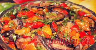 Вкусные баклажаны на зиму - appetitno.net Это вкусные баклажаны на зиму превзошли все заготовки на 100 шагов вперед. Мамин старый рецепт, уже его попросили все, кто мог. Ну, такие они вкусные, что можно язык откусить! Зимой всегда праздник, когда открываем очередную баночку. Все еще не верите, тогда обязательно попробуйте! Ингредиенты: –2 кг. баклажанов; –соус томатный — 800 гр.; –150 гр. чеснока; –подсолнечное масло — 1 стакан; –1,5 стакана сахара; –уксус 9% — 3 столовые ...