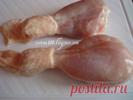Фаршированные куриные голени - Простые рецепты Овкусе.ру