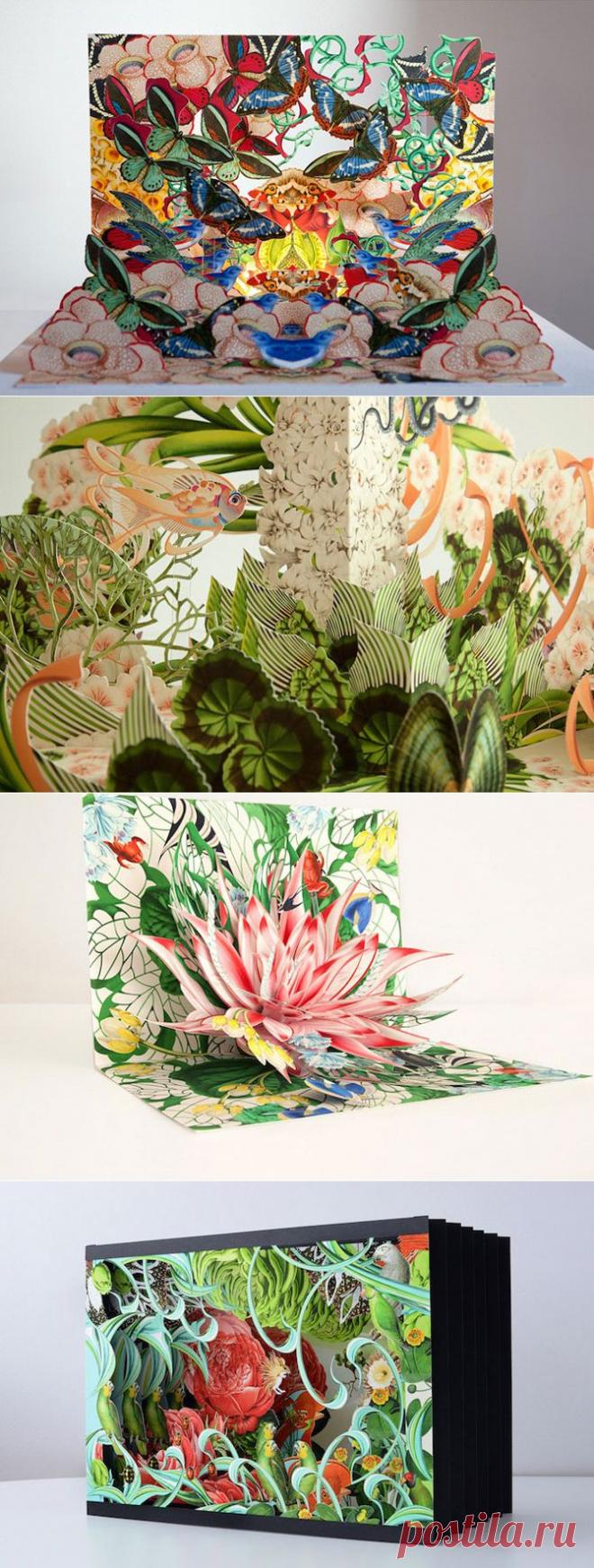 Многослойные иллюстрации (pop-up) своими руками - Своими руками
