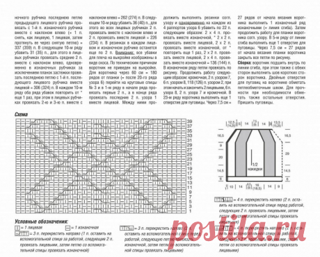 ЖИЛЕТЫ СПИЦАМИ, ОПИСАНИЕ, СХЕМЫ | Ольга Викторова Вязание - от хобби к мастерству | Дзен