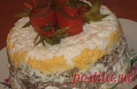 Салат &quot;Язычок под шубкой&quot;