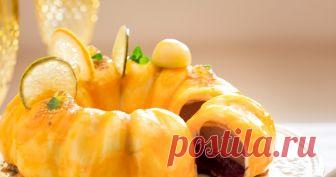 Торта лимон и шоколад / Lemon Chocolate Entremet