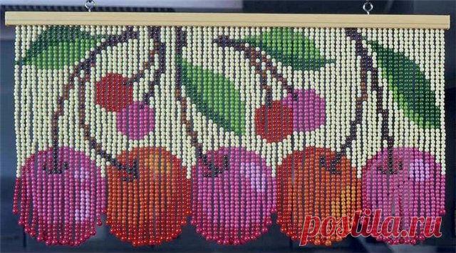 Шторы из бусин - полный восторг:)