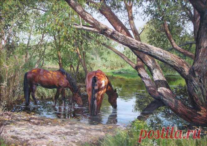 Tatyana Chernikh - Horse-pond