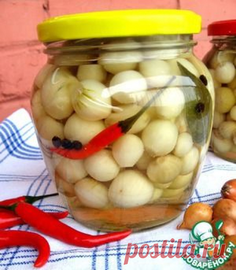 Маринованный жемчужный лук - кулинарный рецепт
