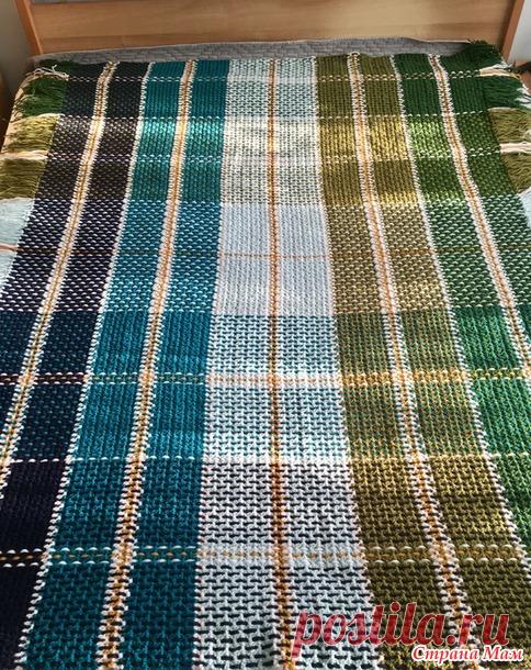 Плед для брата. Крючок. - Все в ажуре... (вязание крючком) - Страна Мам