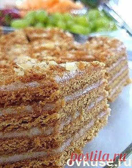 САМЫЙ ЛУЧШИЙ РЕЦЕПТ ТОРТА медовик- Простые рецепты Овкусе.ру