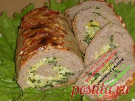 Мясной рулет!!!