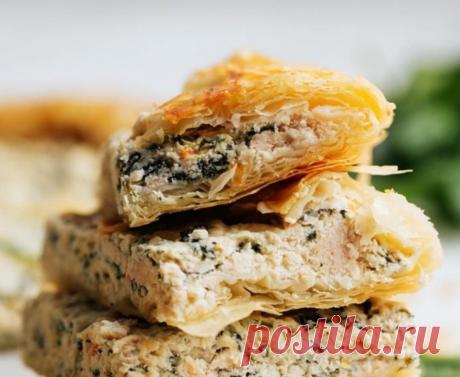 Рецепт и фото @olga_avetОригинал с тестом фило, на всякий случай напишу, но лично мне не оно не понравилось, в следующий раз буду делать с обычным слоеным.