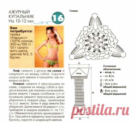 Ажурный купальник
