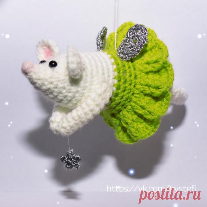 PDF Мышка Фея. FREE amigurumi crochet pattern. Бесплатный мастер-класс, схема и описание для вязания игрушки амигуруми крючком. Вяжем игрушки своими руками! Мышь, мышка, крыса, rat, ratte, мышонок rato, sıçan, mouse, maus, souris, myši, fare. #амигуруми #amigurumi #amigurumidoll #amigurumipattern #freepattern #freecrochetpatterns #crochetpattern #crochetdoll #crochettutorial #patternsforcrochet #вязание #вязаниекрючком #handmadedoll #рукоделие #ручнаяработа #pattern #tutorial #häkeln #amigurumis