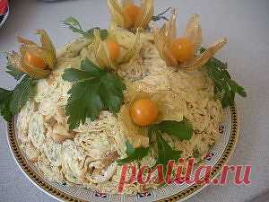 Очень вкусный салат "Шарлотка".