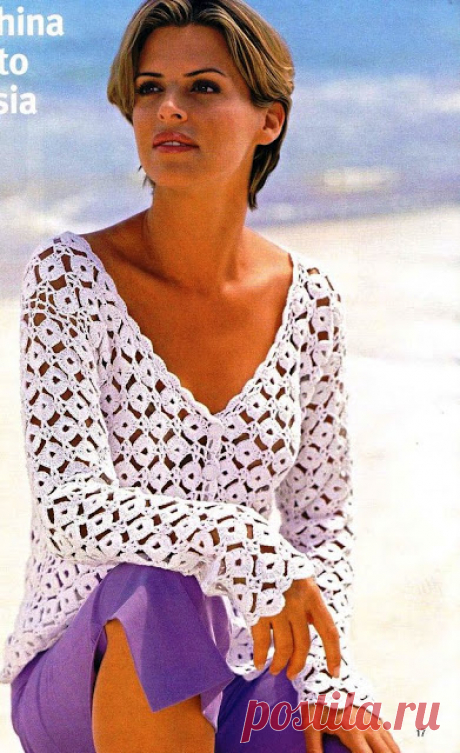 Ivelise Feito à Mão: Casaquinho De Crochê