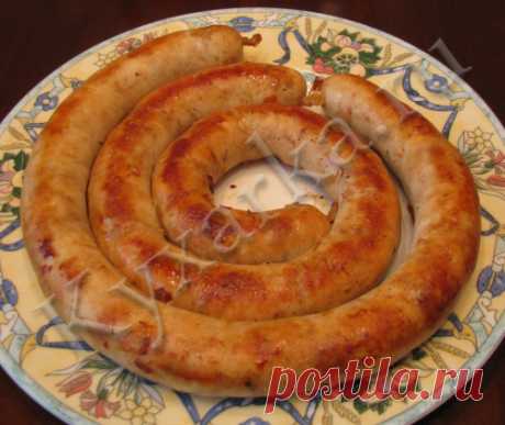 Домашняя куриная колбаса – Kyxarka.ru