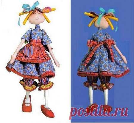 Куклы из ткани своими руками / Тильда, мягкие игрушки своими руками, выкройки / КлуКлу. Рукоделие - бисероплетение, квиллинг, вышивка крестом, вязание