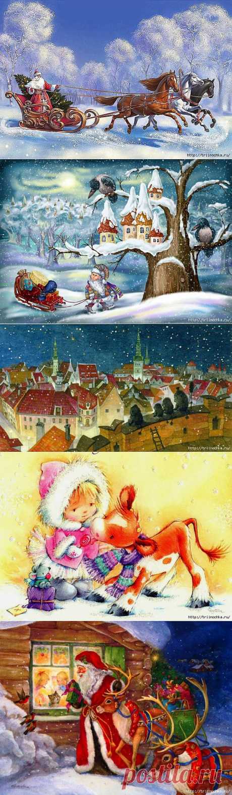Новогодние иллюстрации!.