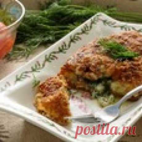 Картофельные зразы по-киевски Кулинарный рецепт