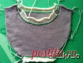 Вязание на машине. Кеттлевка в карман на однофонтурной машине. Урок от ale_ks_a