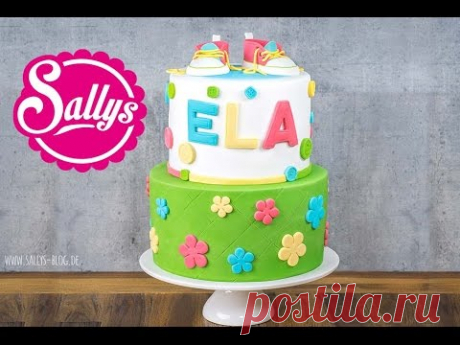 Baby-Torte / Baby Shower Cake
