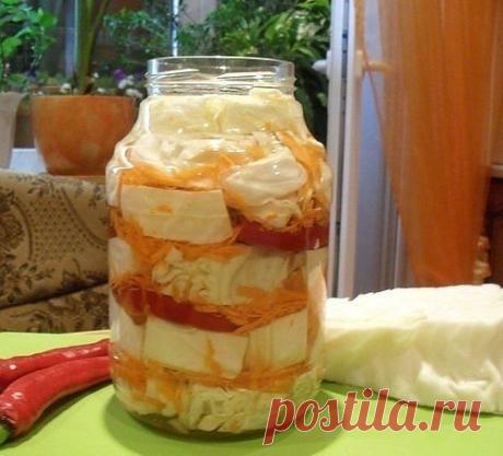 Вкуснейшая маринованная капуста