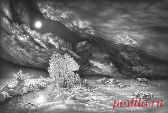 А вы верите что это нарисовано карандашом